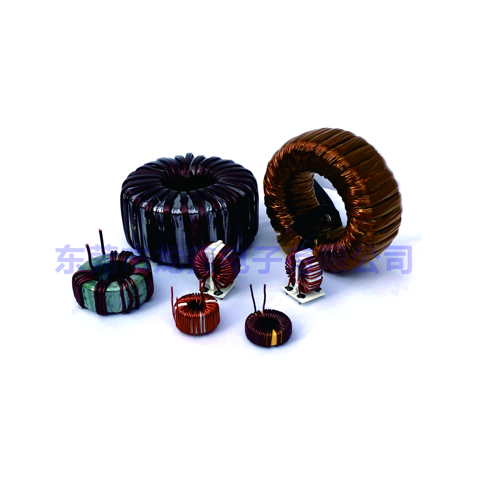 Thick wire small bore ring inductor